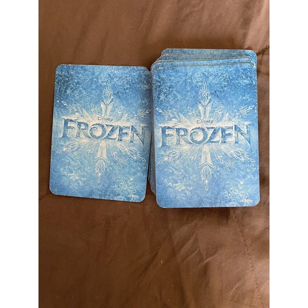 Disney FROZEN PLAYING CARDS Anna & Elsa JUMBO  Kids Childrens Card Game Deck 54